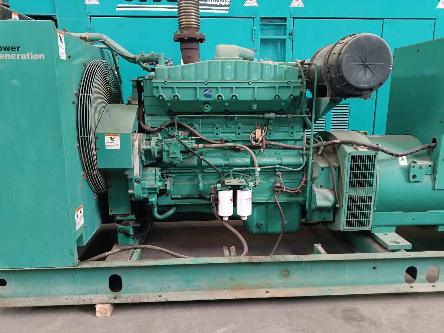 巩留过载会对 600kW 柴油发电机组造成哪些损害？
